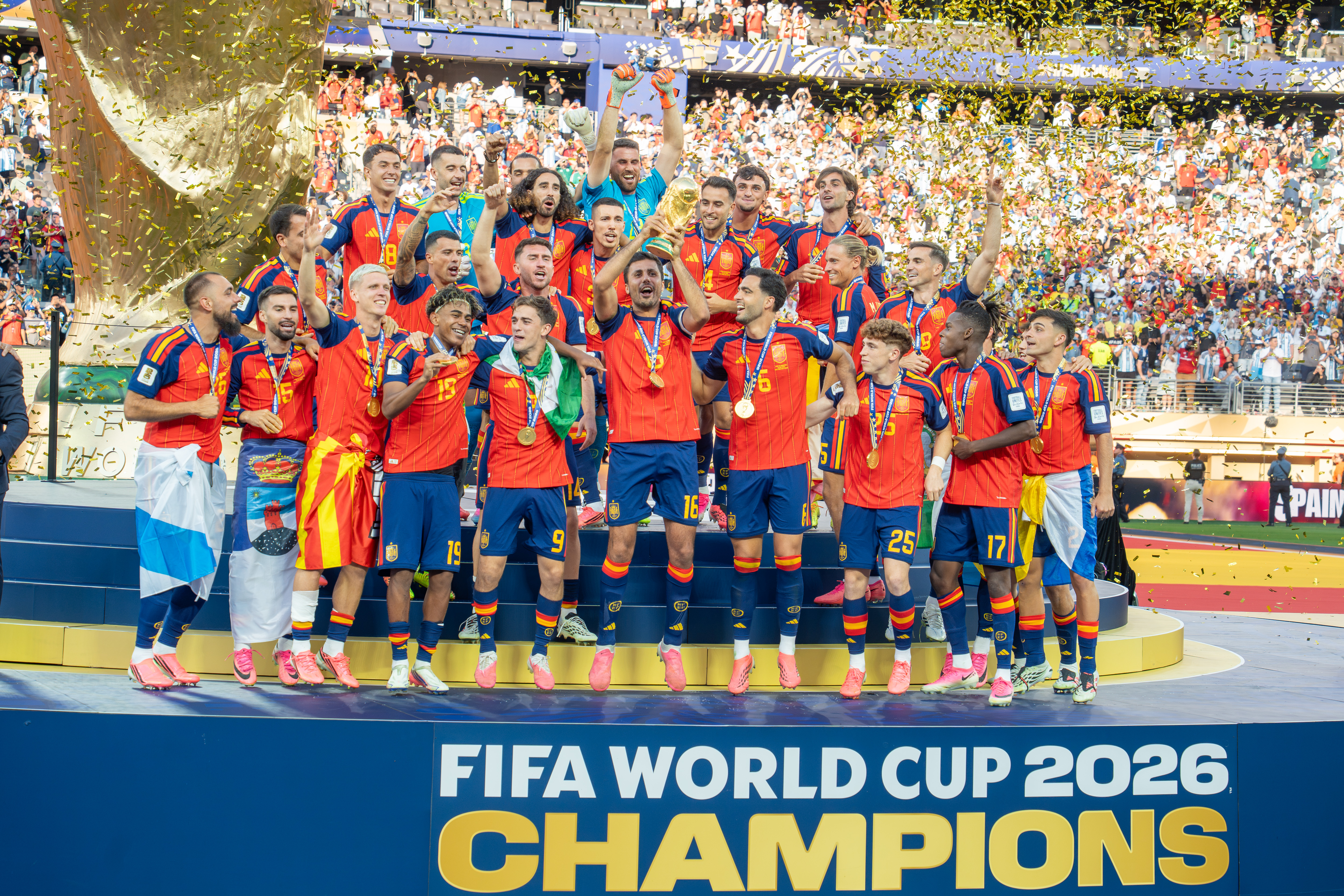 Golden Generation Watches On as Spain Lift Second World Cup